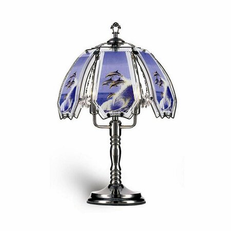 ORE FURNITURE 23.5 in. Touch Lamp - Dolphin K306